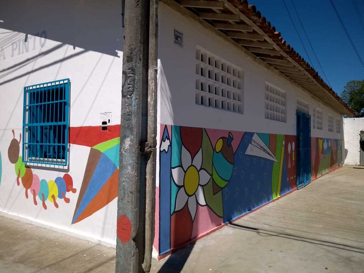 Camacã: Creche Rosalina Pinto ganha nova pintura
